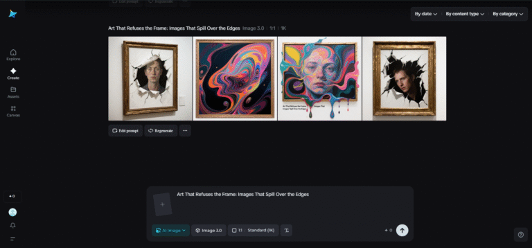 Art That Refuses the Frame: Images That Spill Over the Edges