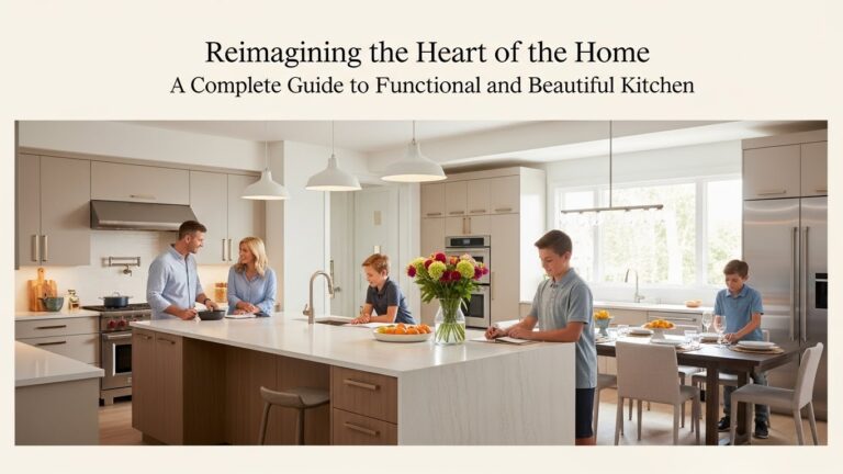 Reimagining the Heart of the Home: A Complete Guide to Creating a Functional and Beautiful Kitchen