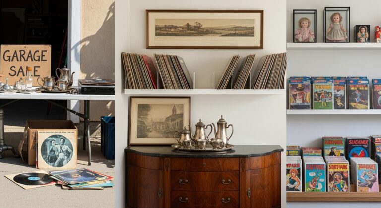 From Garage Sale to Collector’s Wall