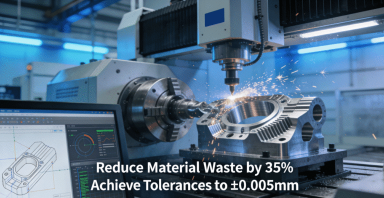 Precision CNC milling reduces waste by 35% essential sustainable practices for manufacturers